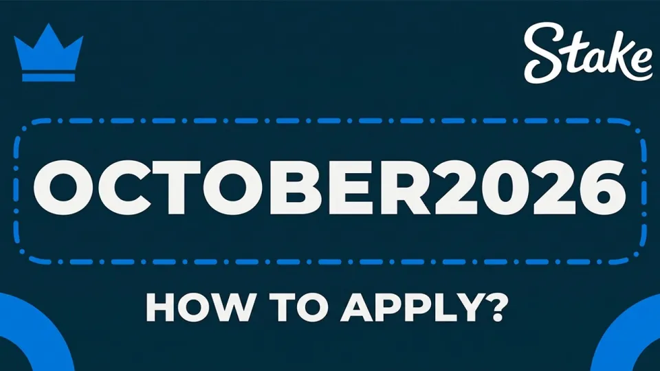 How to use the Stake promo code OCTOBER2026 when you register a new account